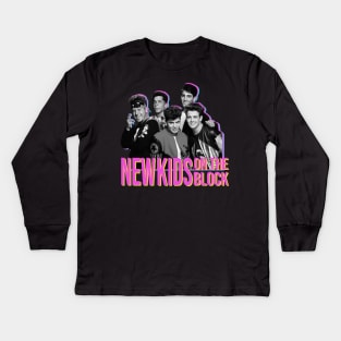 NKOTB - New Wave Kids Long Sleeve T-Shirt